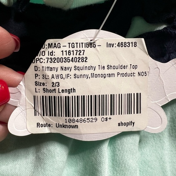 GIRLS LOLLY WOLLY DOODLE SUN TOP MONOGRAMMED WITH “AWG” SIZE 2/3 NWT - Picture 7 of 10